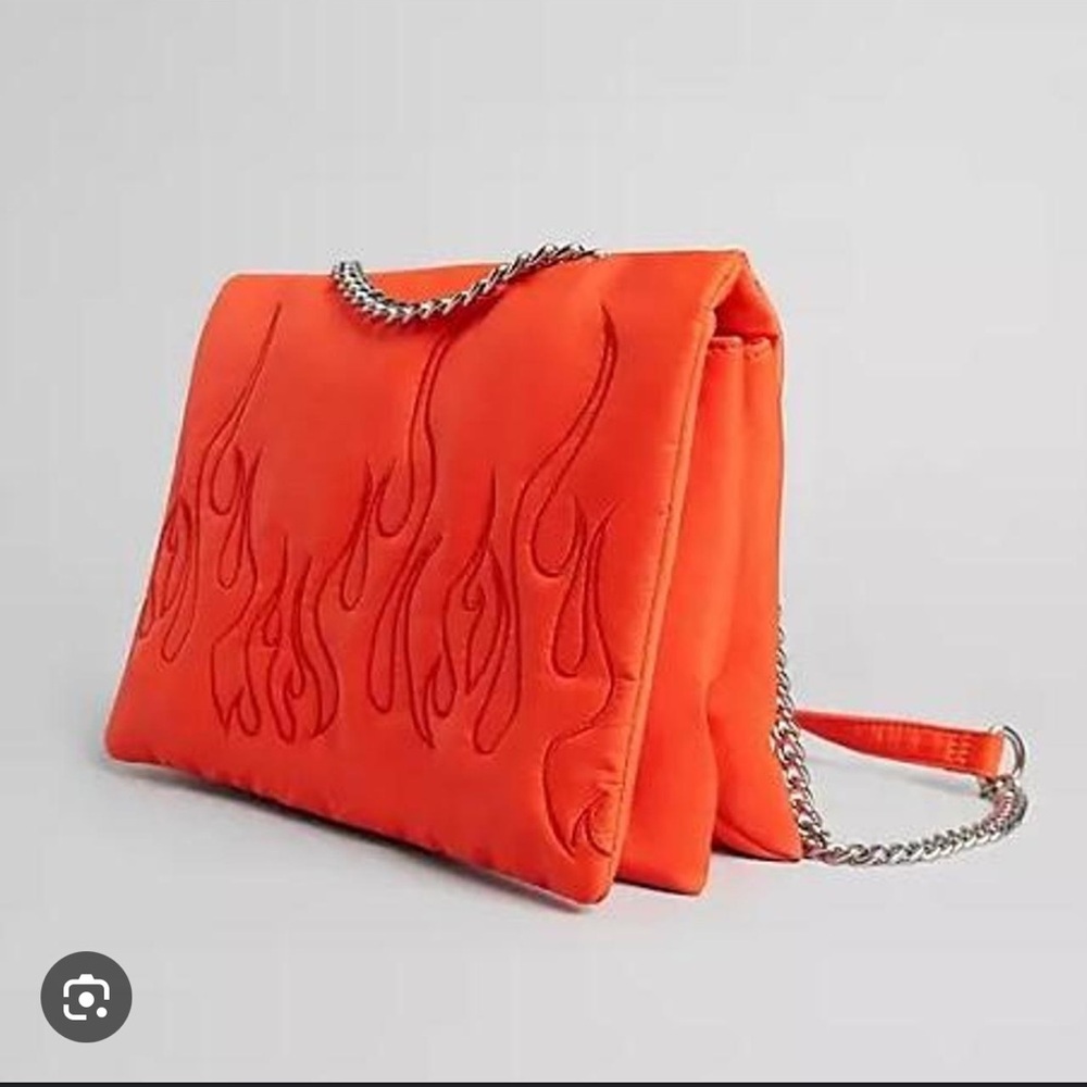 Bershka Flame Purse - New